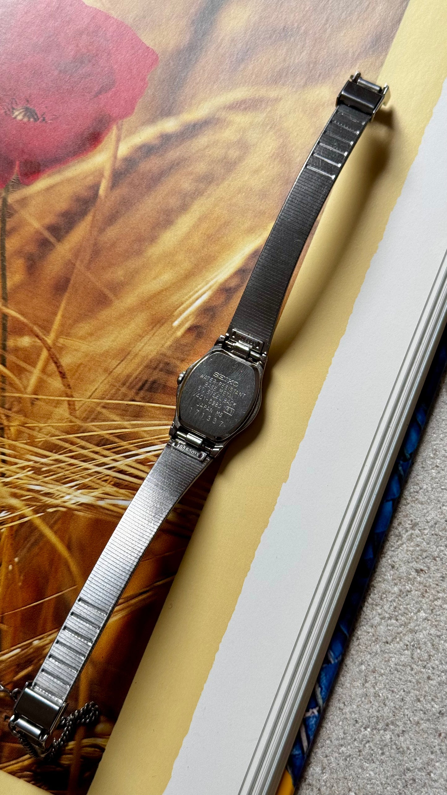 1991 Vintage Seiko Galaxy Watch, near mint condition