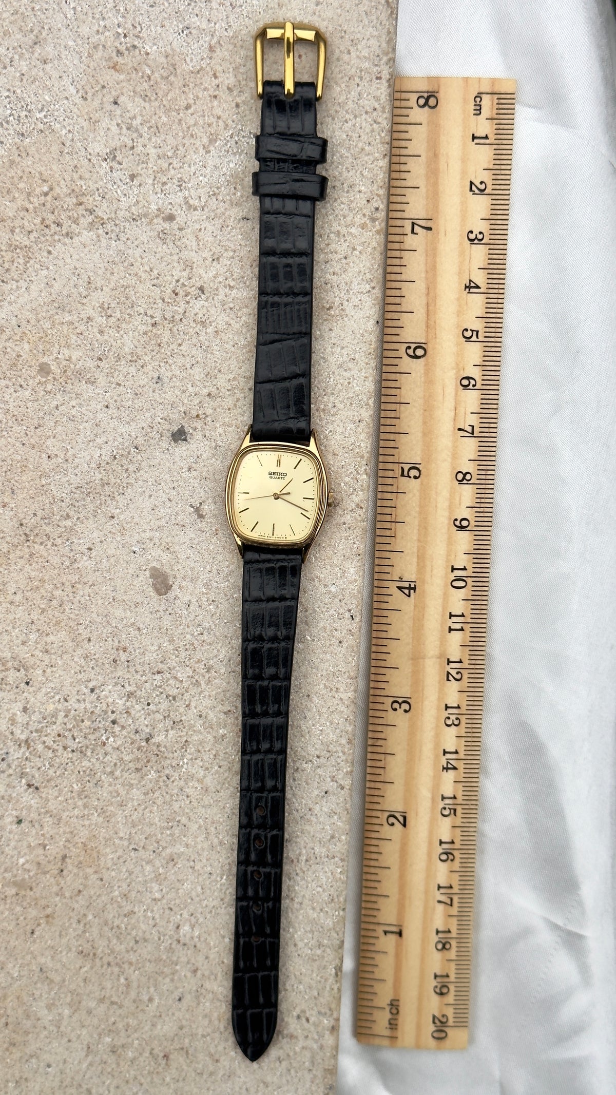 Seiko Vintage Watch 1981 - Gold Plated