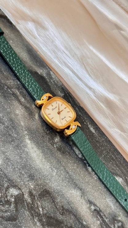 Orient Vintage Watch 1990s - Bespoke Leather
