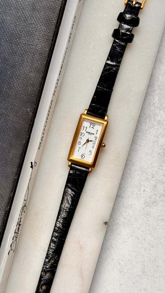 Michiko Koshino vintage watch - gold plated