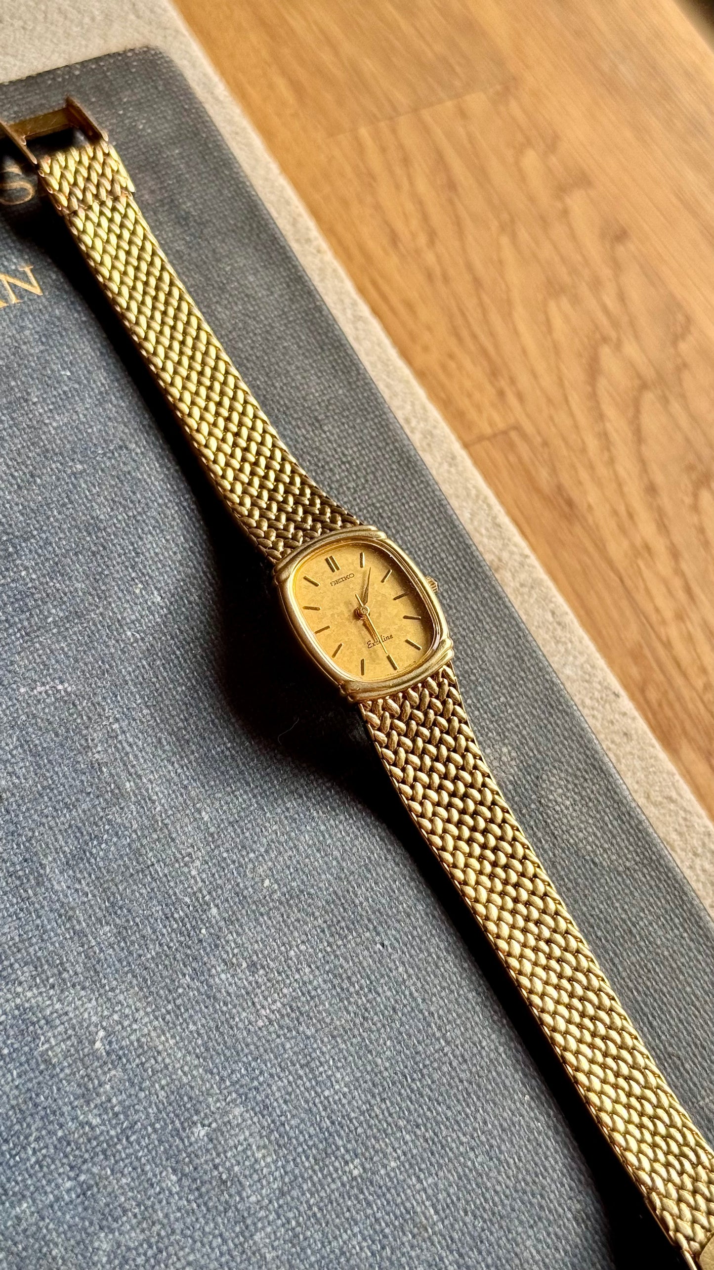 Vintage Seiko Watch - 18k Gold Plated