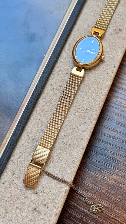 Château - Ricoh Vintage Watch 1990s, gold plated