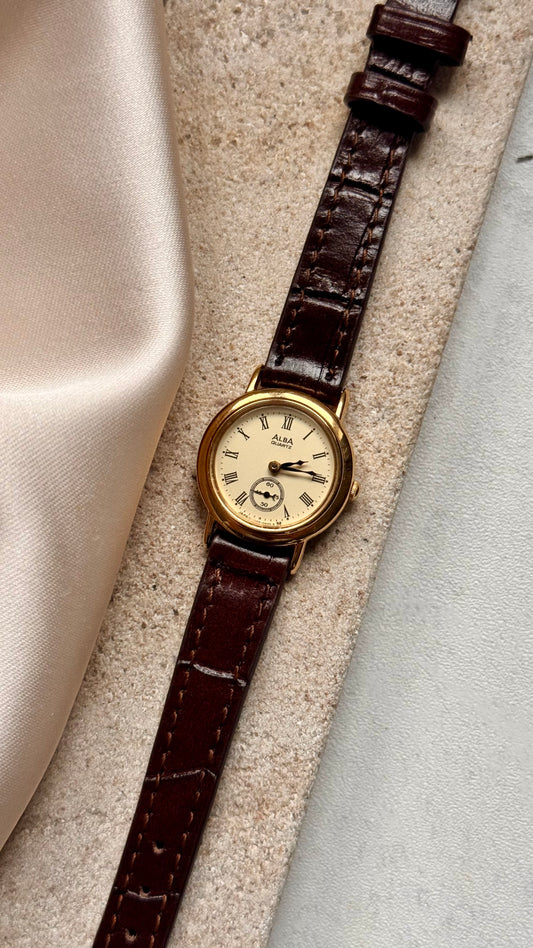 Seiko Alba vintage watch - gold plated
