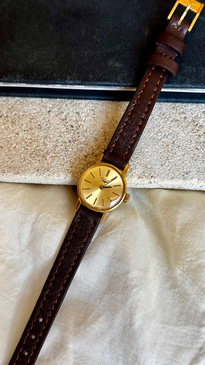 Longines ladies watch - new bespoke strap with original buckle