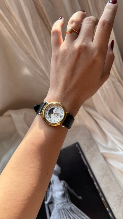 Seiko Maruman Moonphase vintage watch