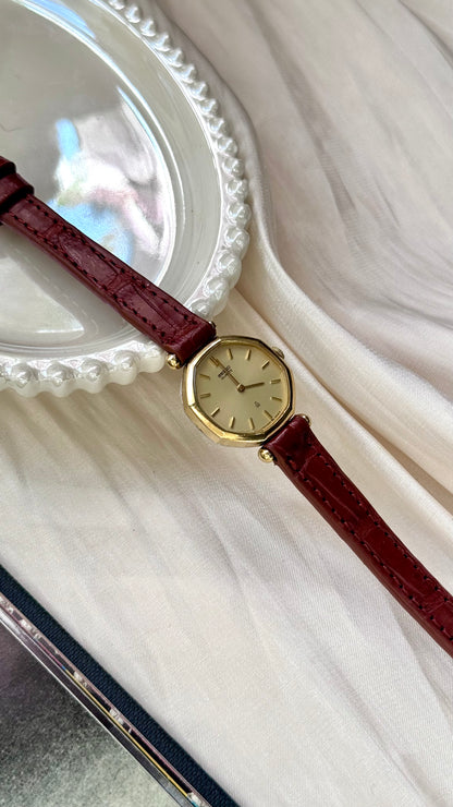 Seiko 1989 vintage watch - gold plated