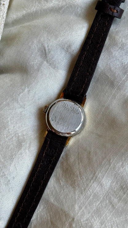 Longines ladies watch - new bespoke strap with original buckle