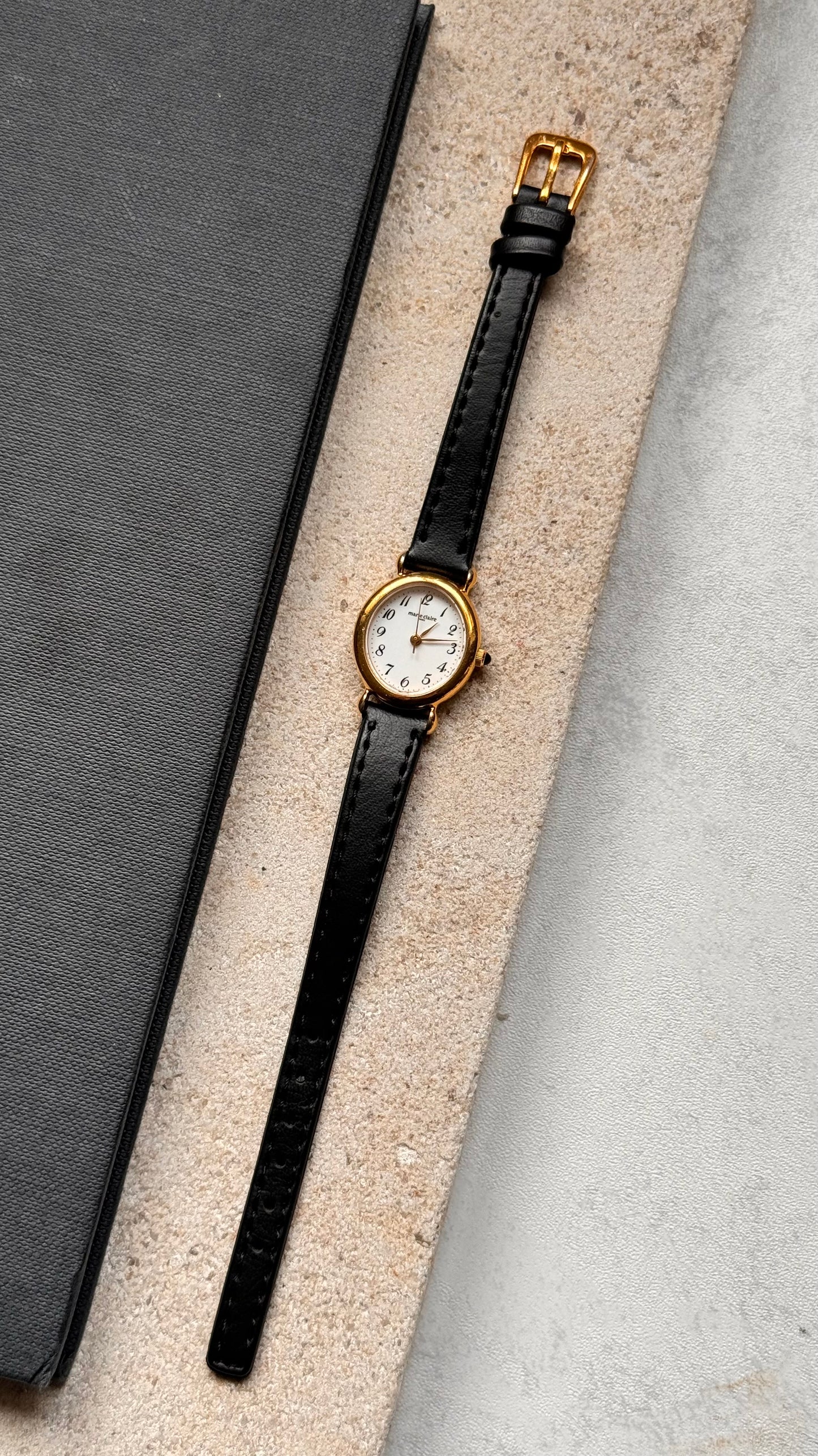 Marie Claire vintage watch - gold plated