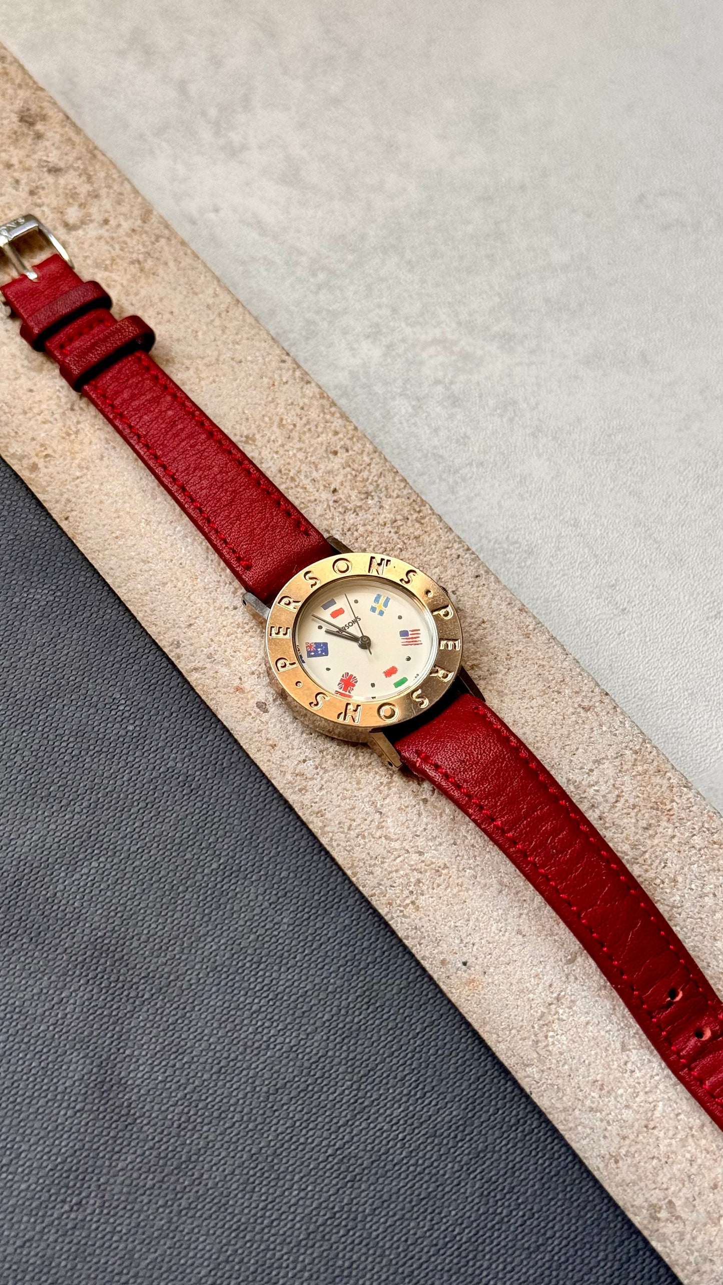 Person’s vintage watch