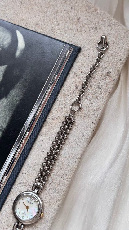Gianni Accardi vintage watch -  mother of pearl dial