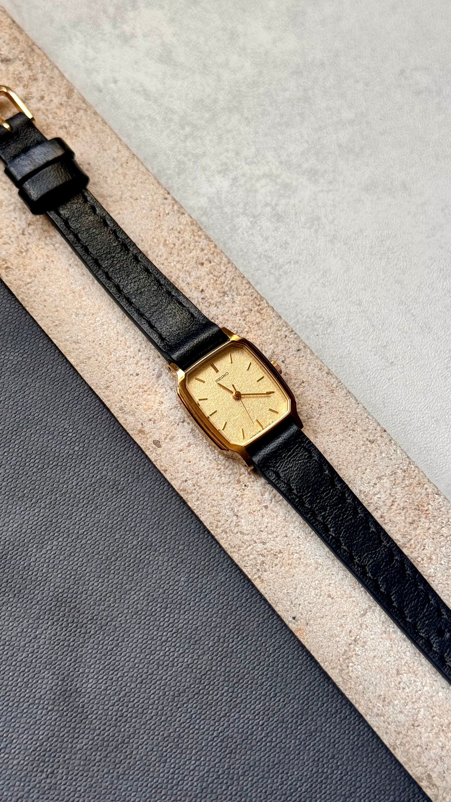 Seiko vintage watch - gold plated