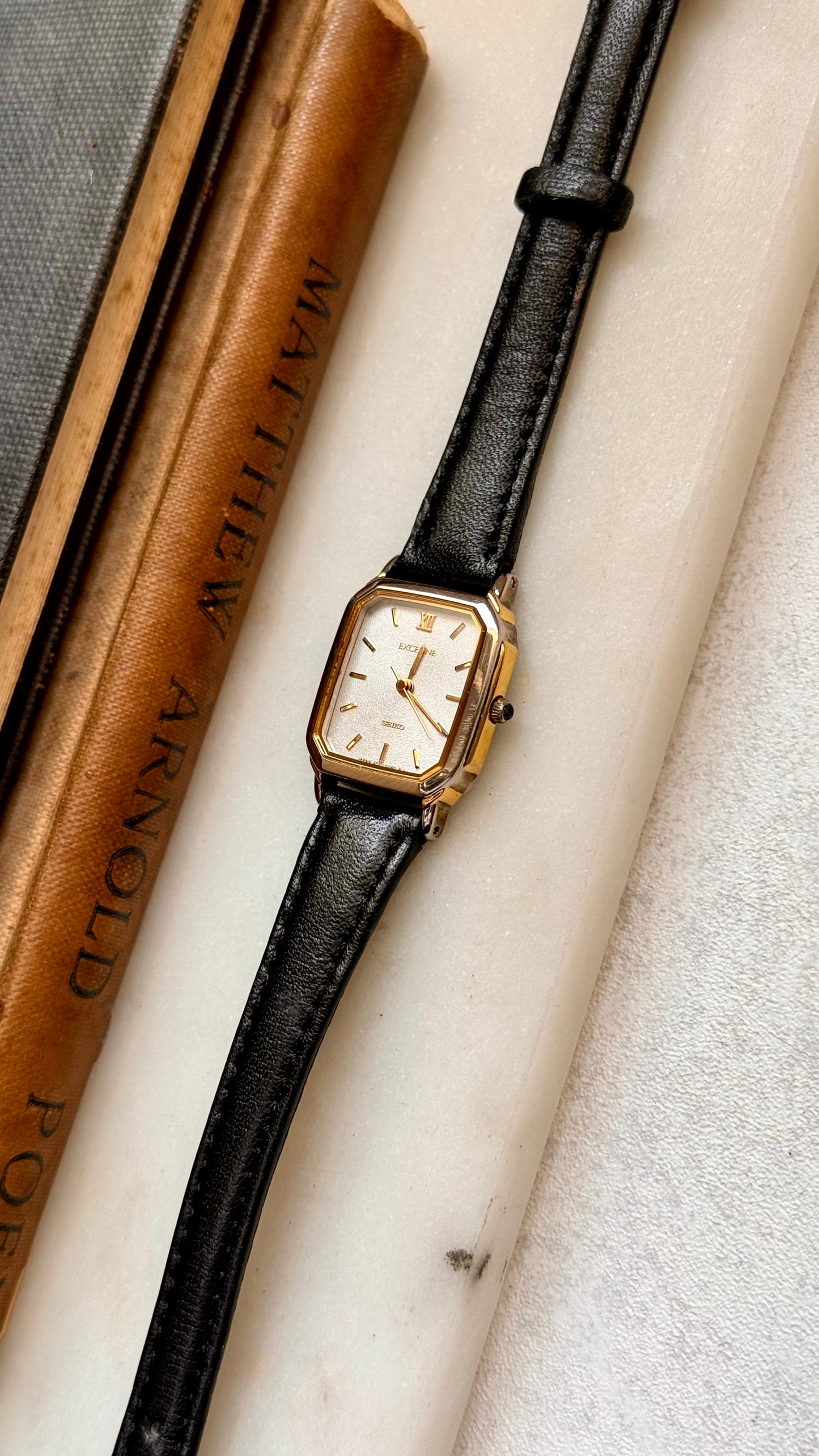 Seiko Exceline vintage watch - gold plated