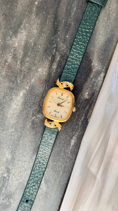 Orient Vintage Watch 1990s - Bespoke Leather