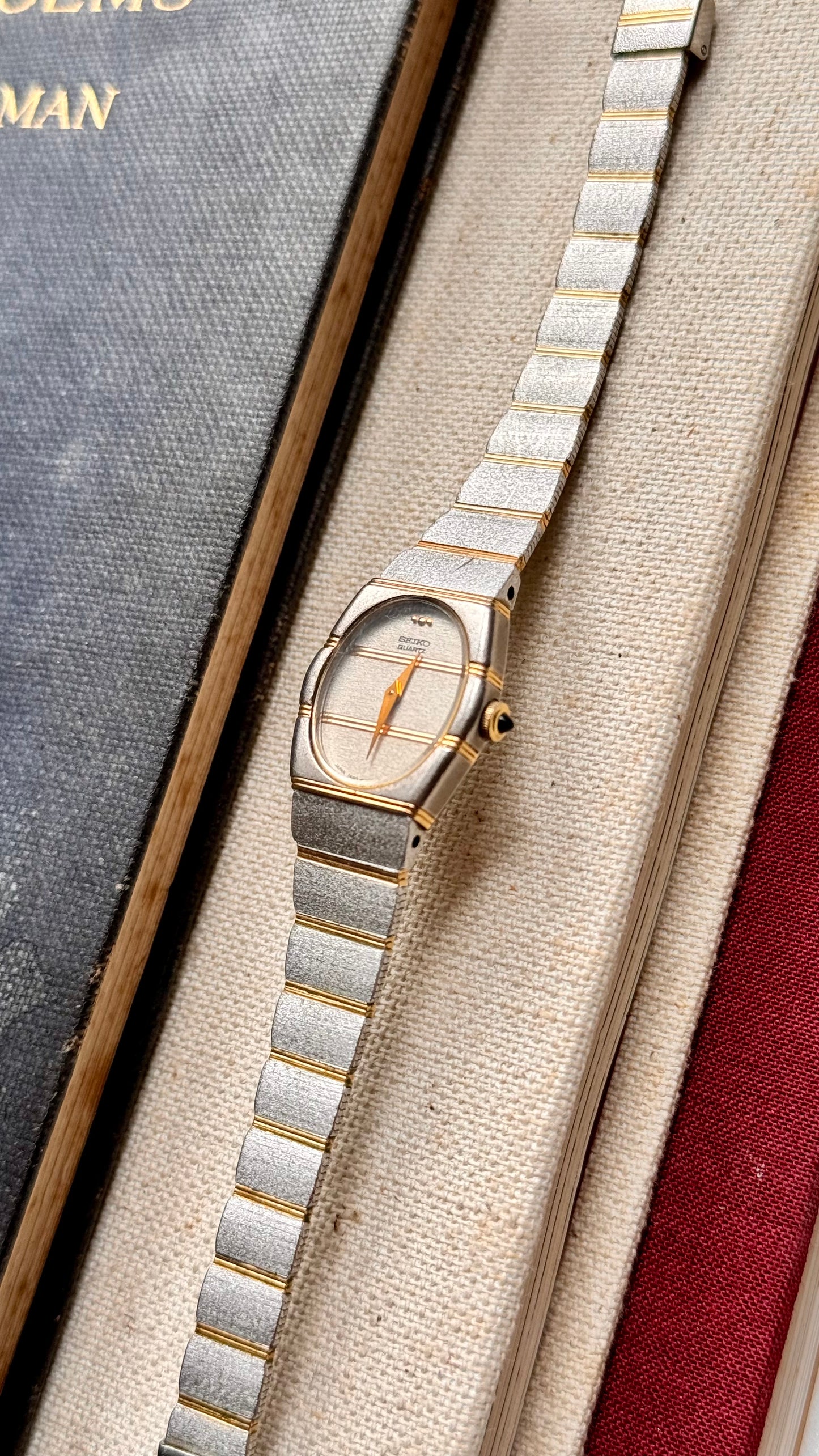 Seiko vintage ladies watch - gold plated