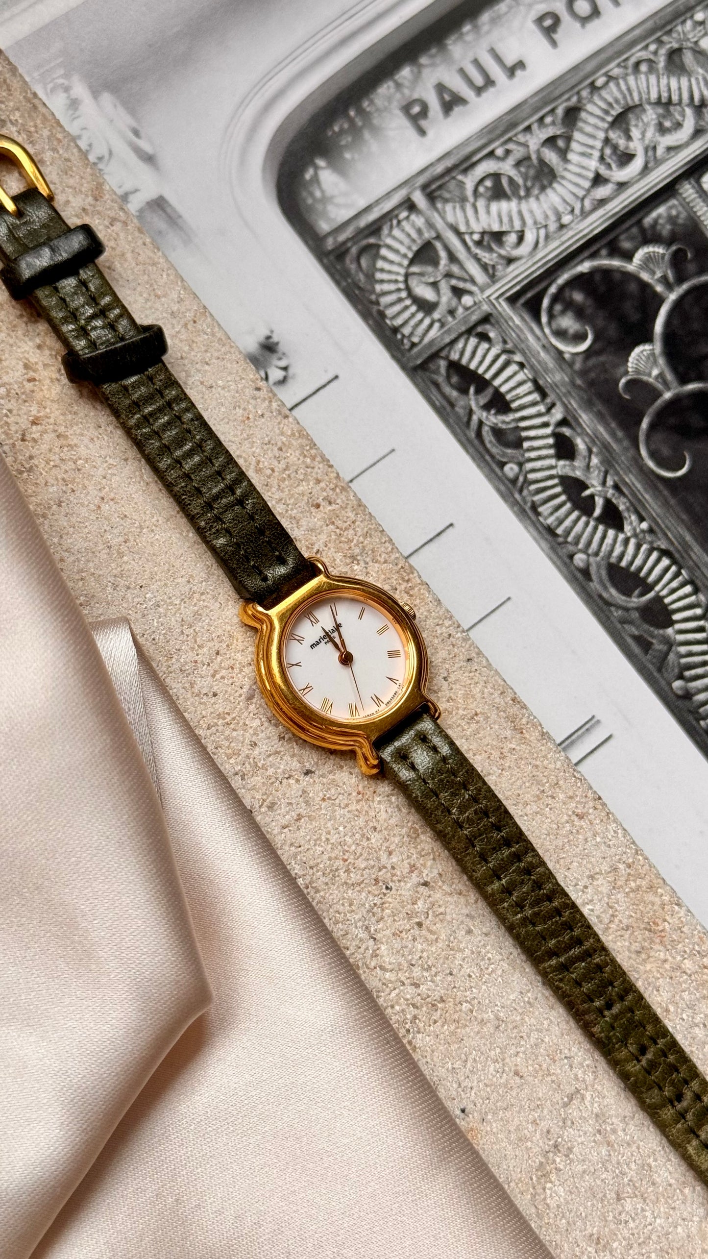 Marie Claire vintage watch - gold plated