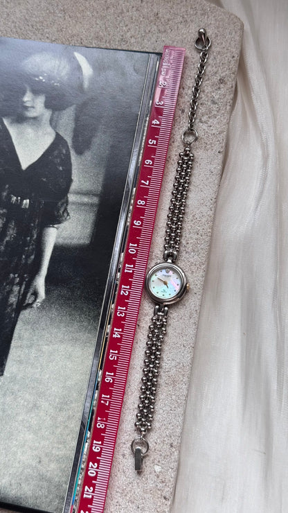 Gianni Accardi vintage watch -  mother of pearl dial
