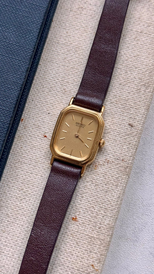 Seiko vintage watch - gold plated