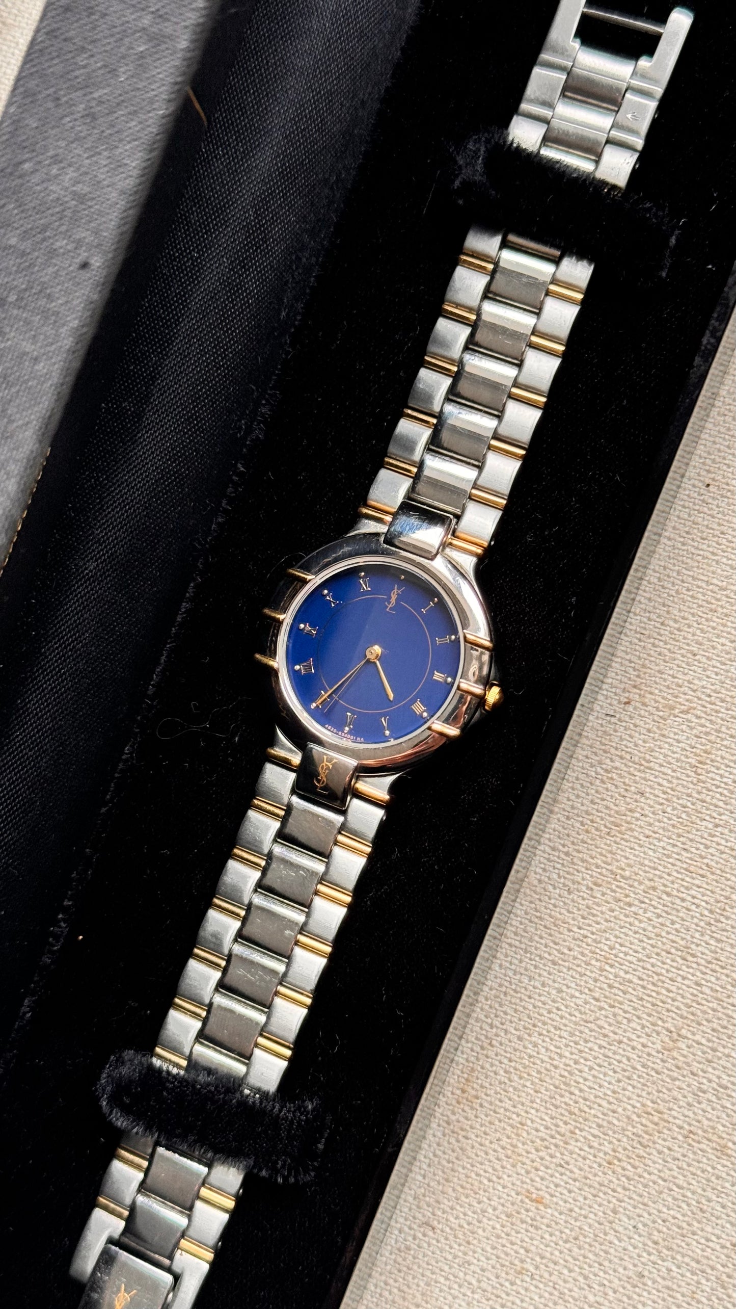 Boxed Yves Saint Laurent vintage watch (YSL)