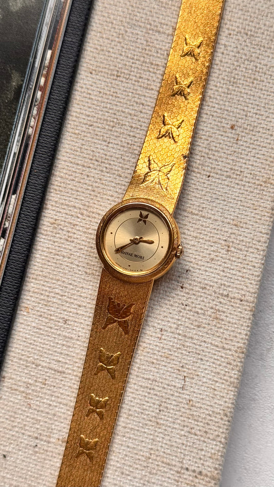 Hanae Mori Seiko vintage watch