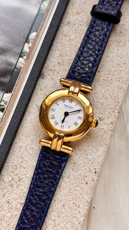 Roven Dino vintage watch 1980s - Paris Design - Swiss made