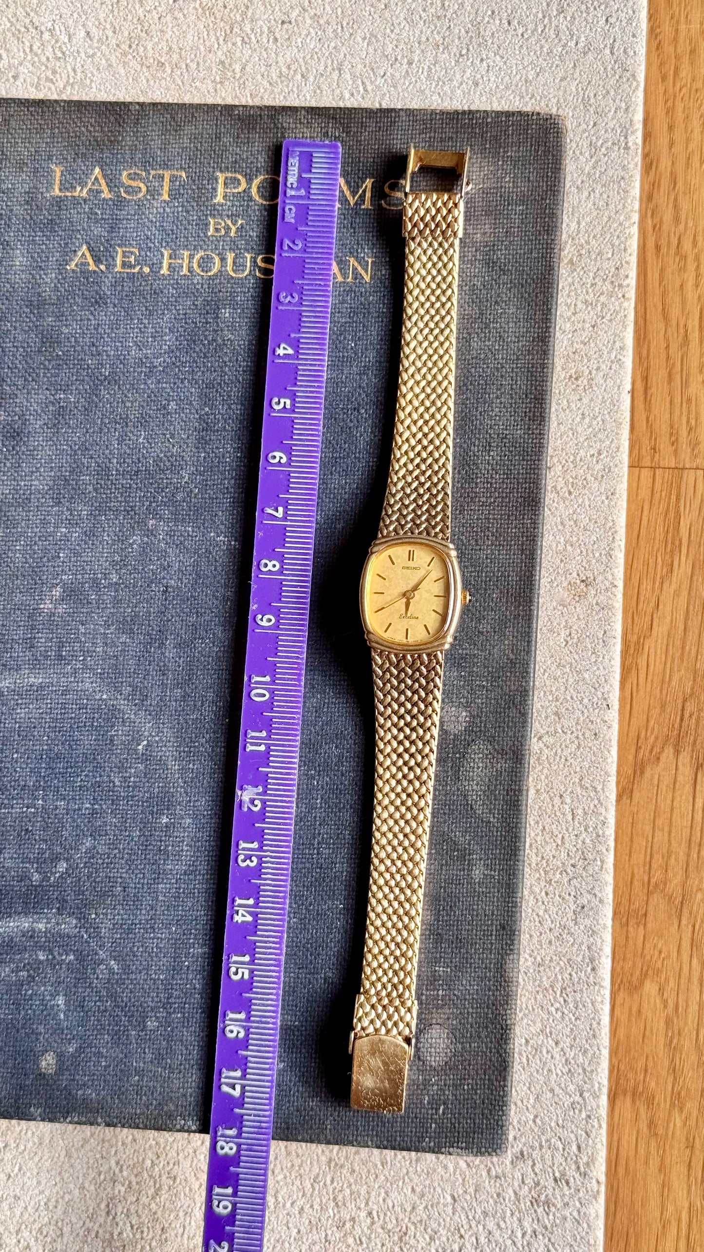 Vintage Seiko Watch - 18k Gold Plated
