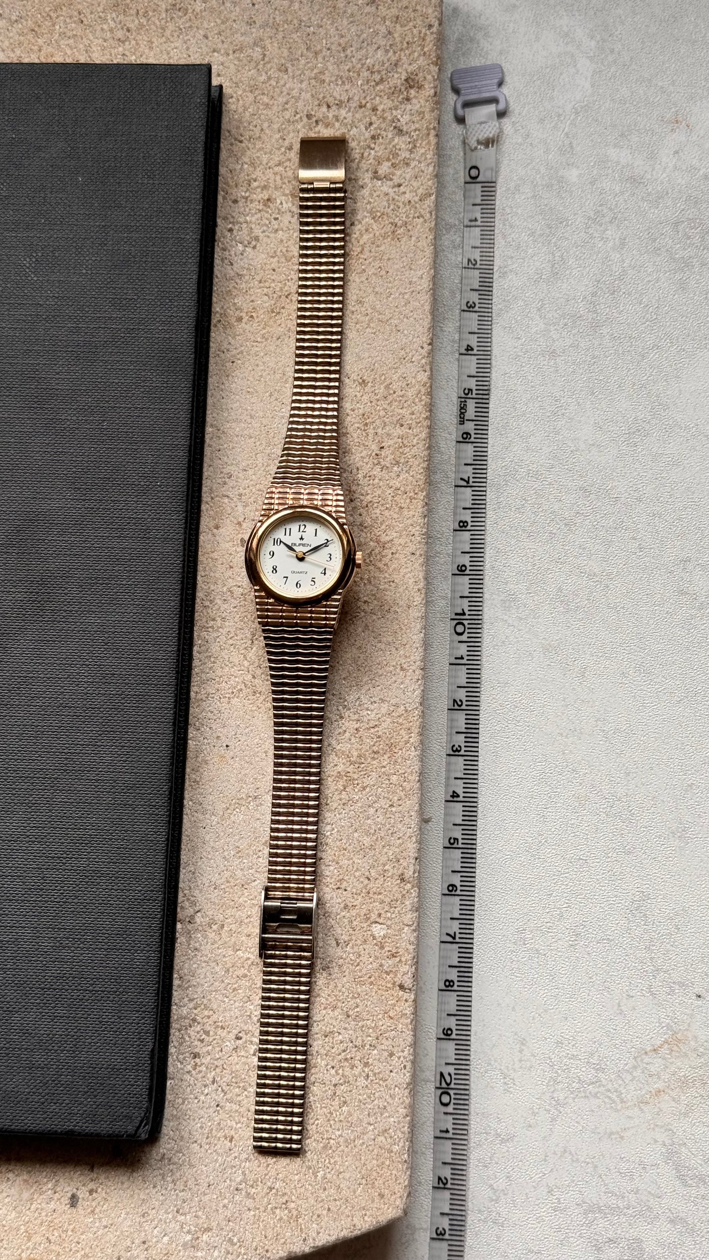 Buren vintage watch - champagne gold