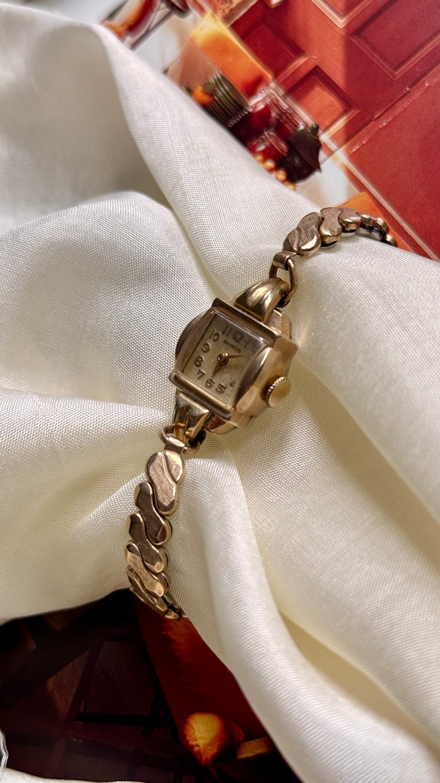 Benrus 10ct rolled gold vintage watch - mechanical movement