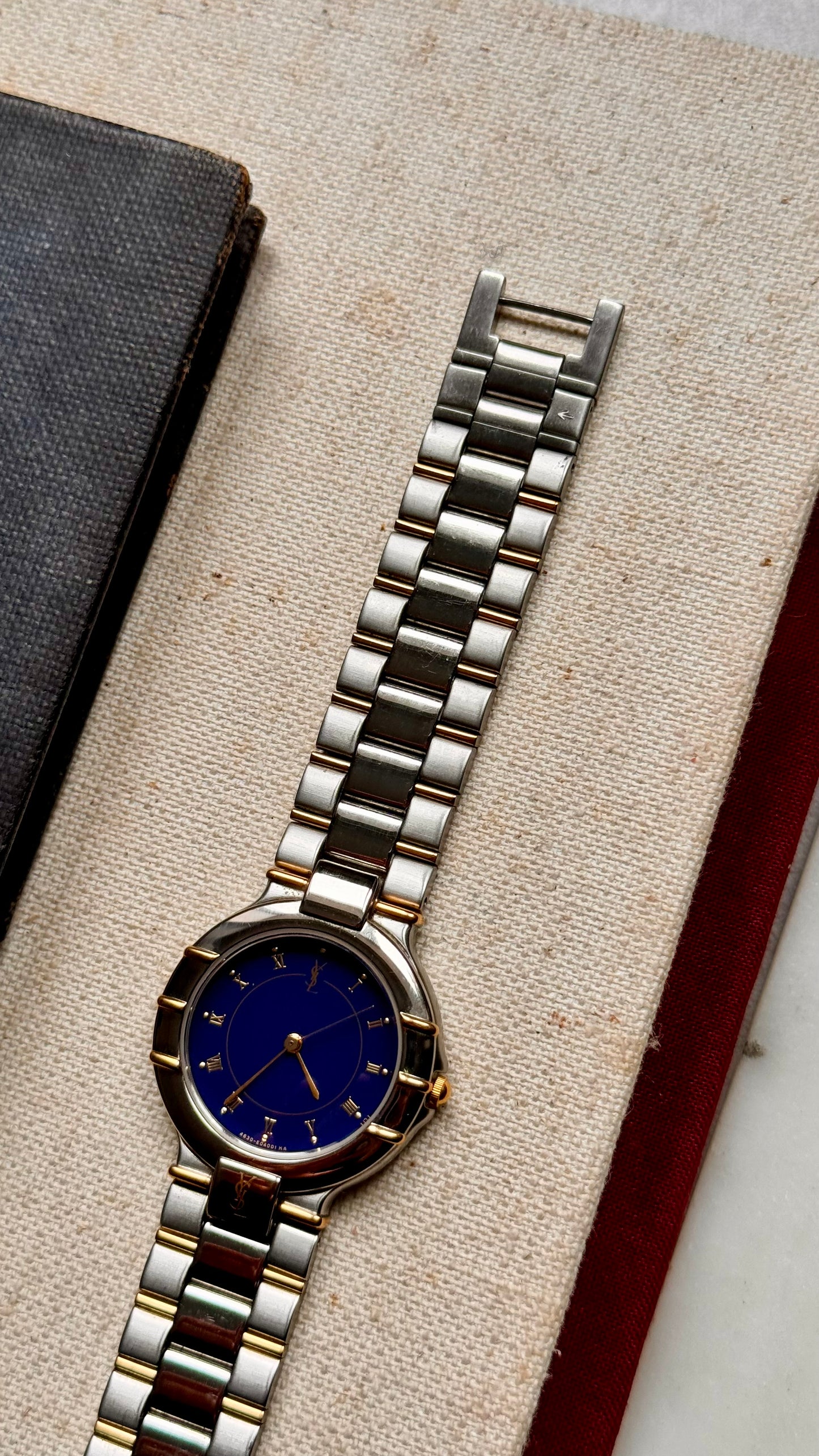 Boxed Yves Saint Laurent vintage watch (YSL)