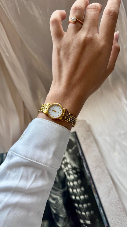 Nina Ricci vintage watch - gold plated
