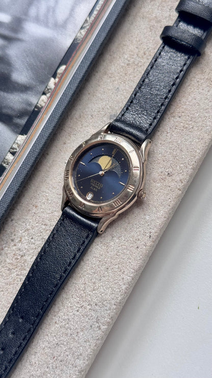 Seiko Alba Success vintage watch with moonphase calendar