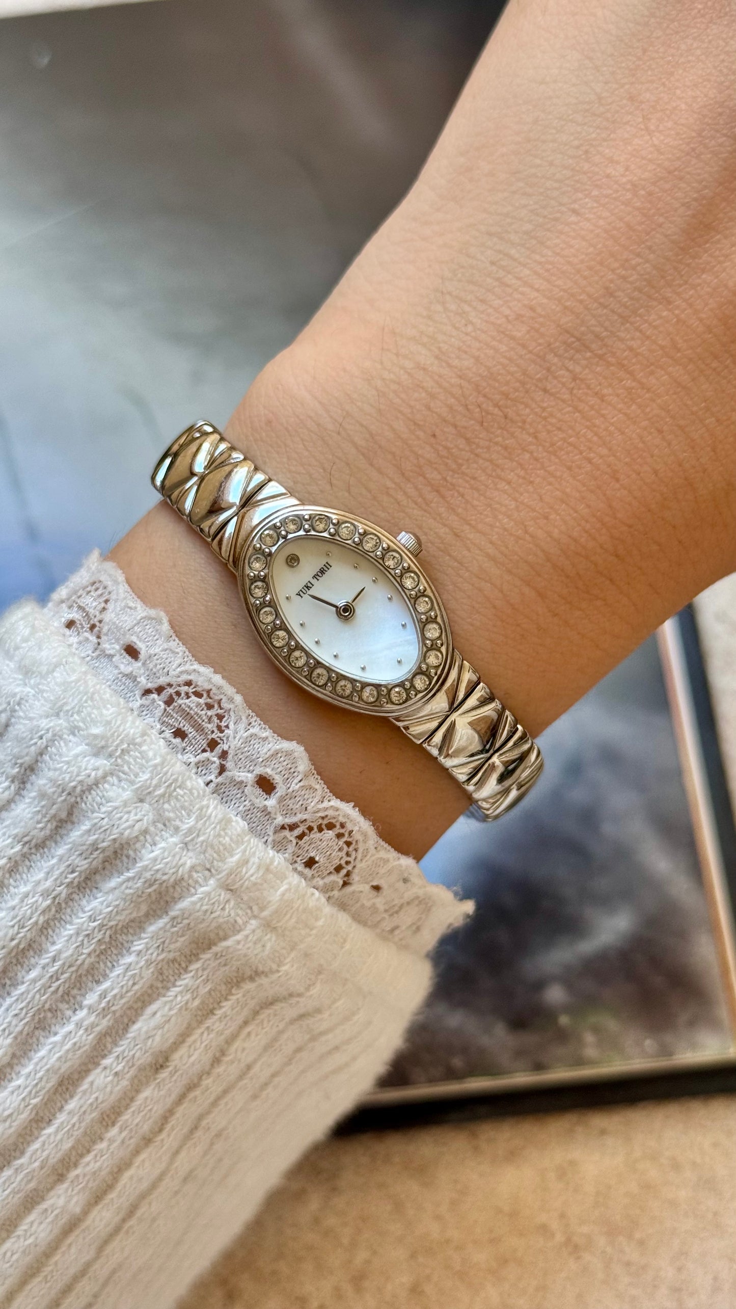 Yuki Torri Citizen vintage watch - Mother of Pearl dial