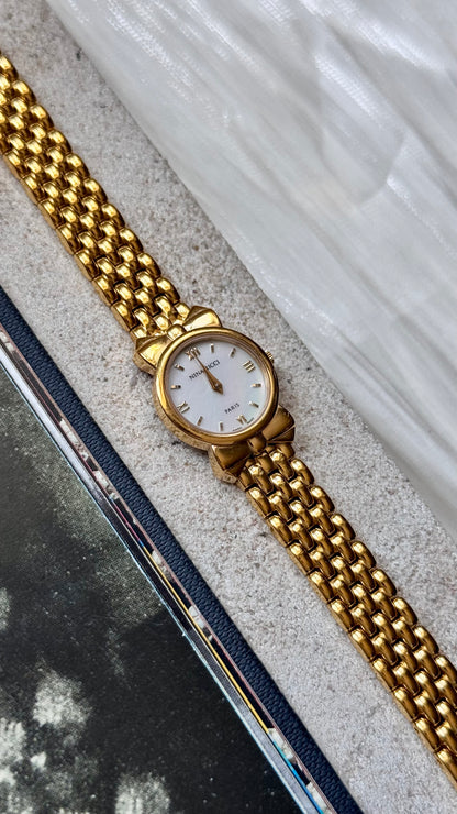 Nina Ricci vintage watch - gold plated