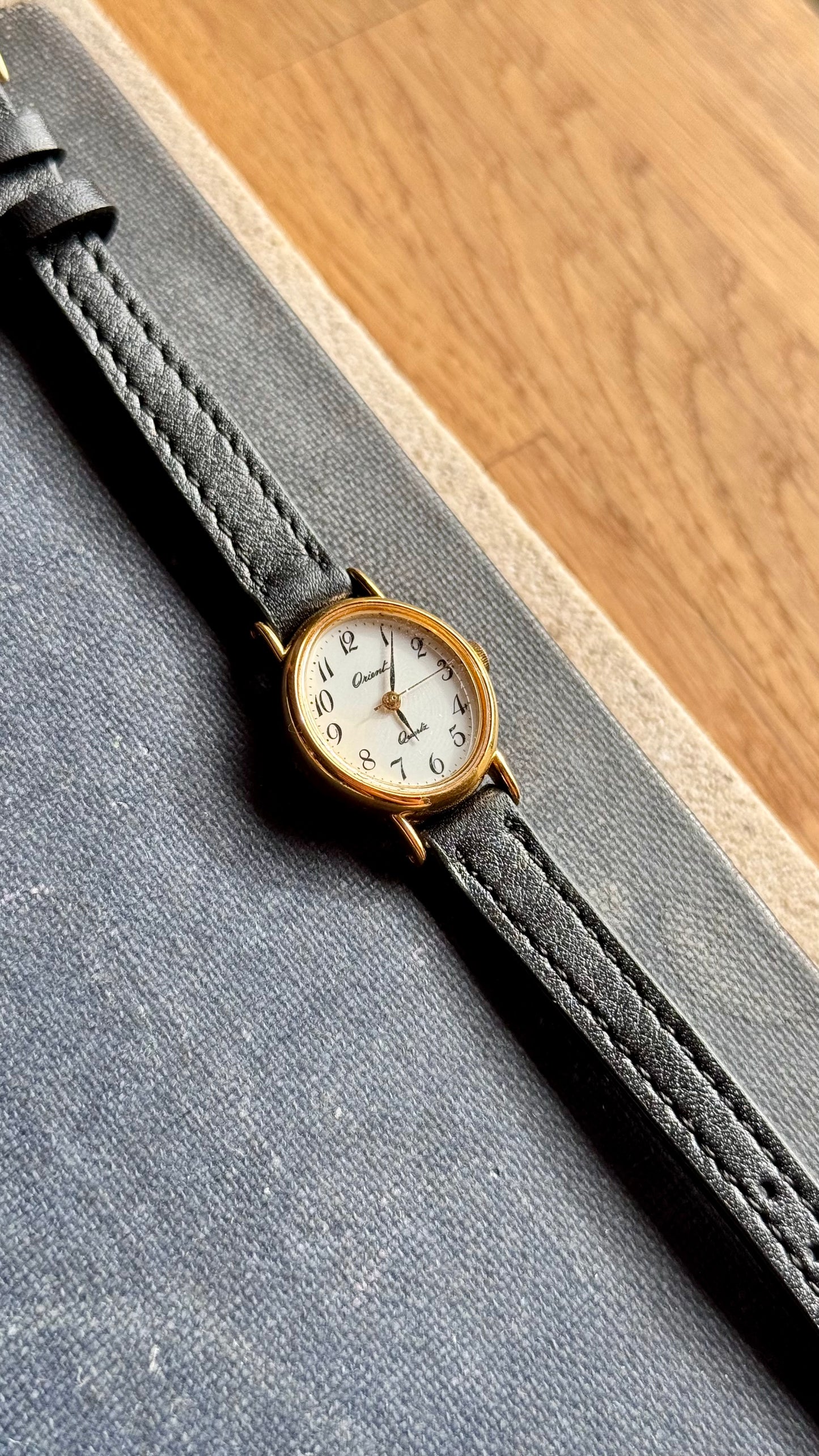 ORIENT Vintage Watch 1990s - Gold plated, near mint