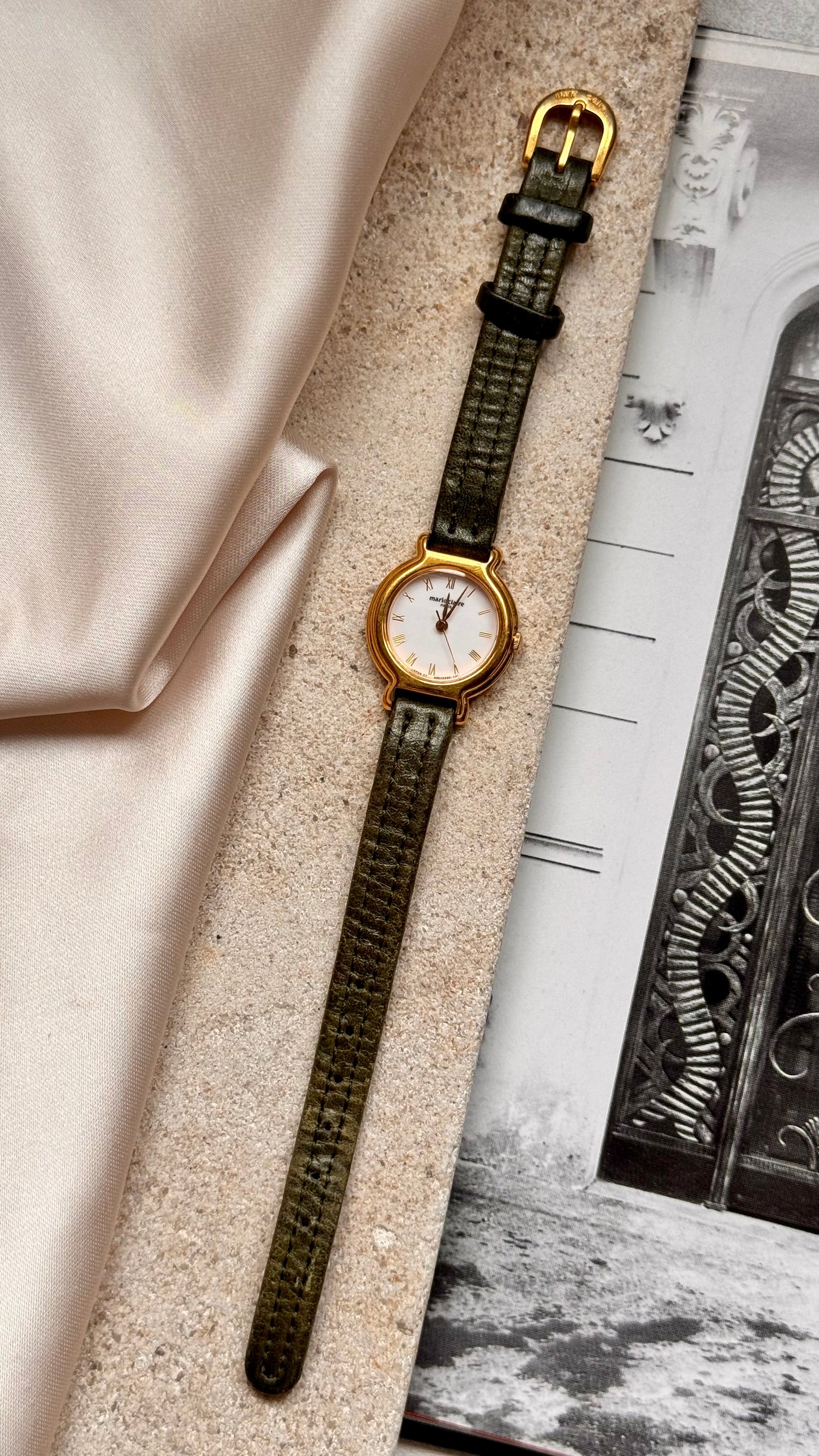 Marie Claire vintage watch - gold plated