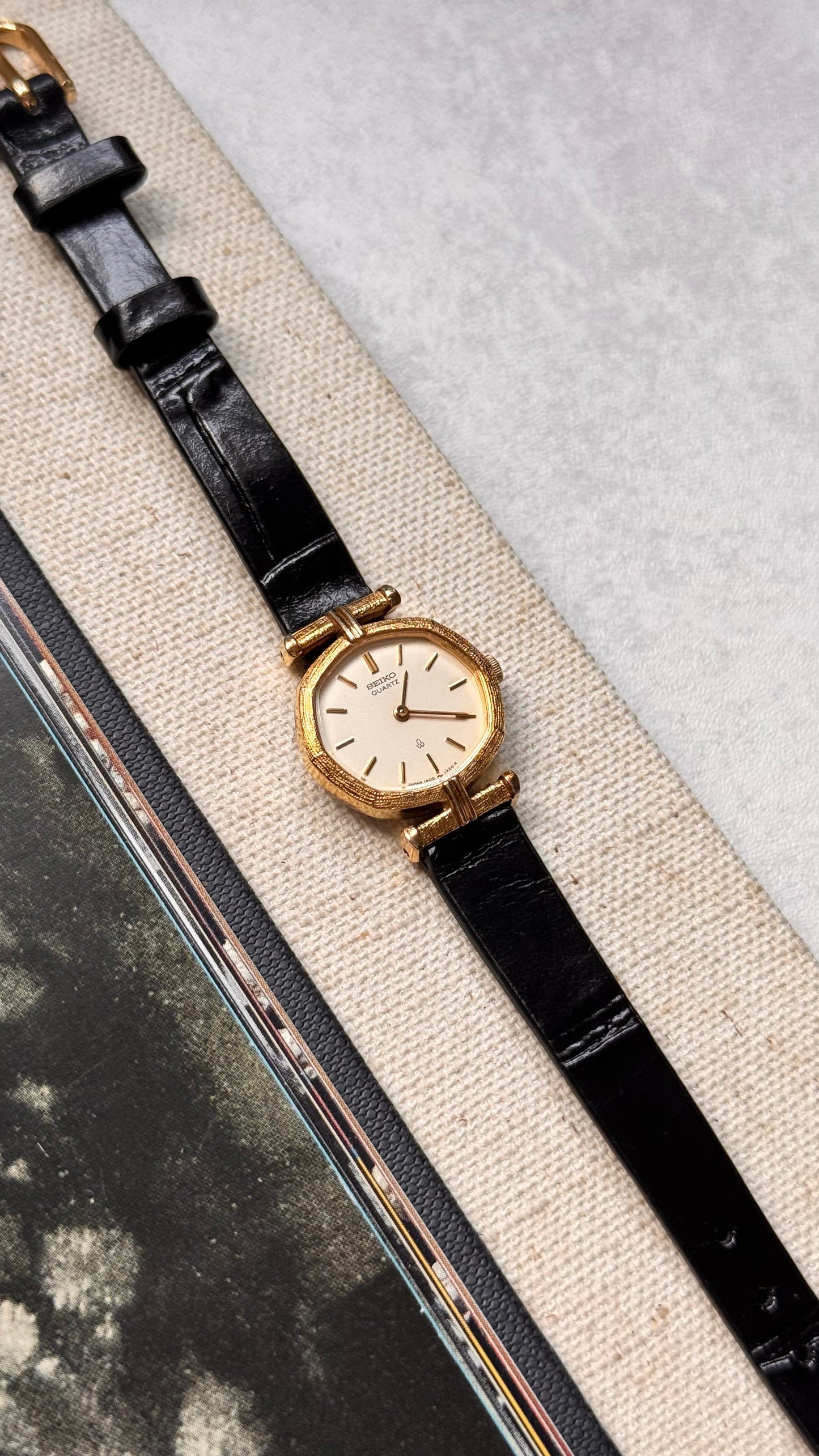 Seiko vintage watch - gold plated