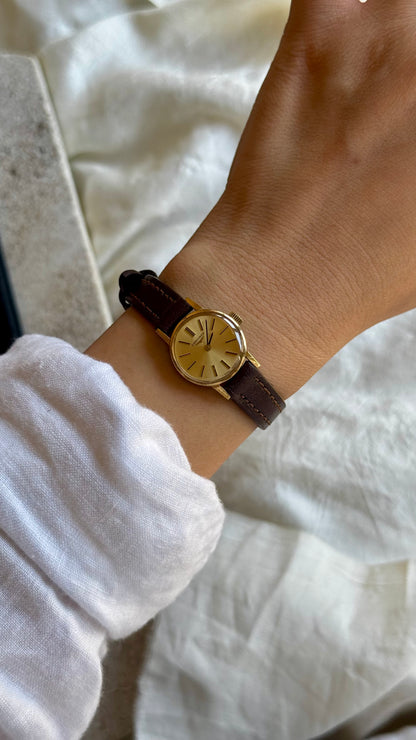 Longines ladies watch - new bespoke strap with original buckle