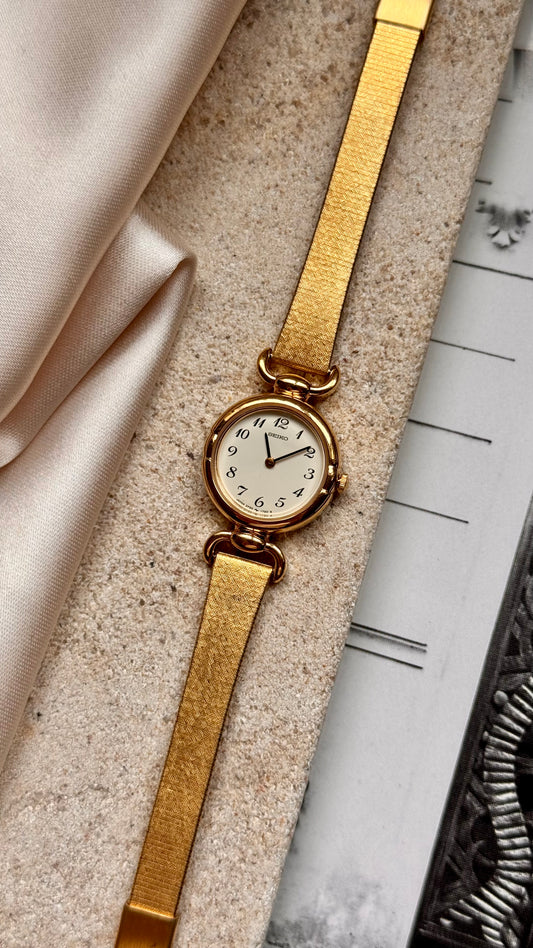 Seiko vintage watch - gold plated