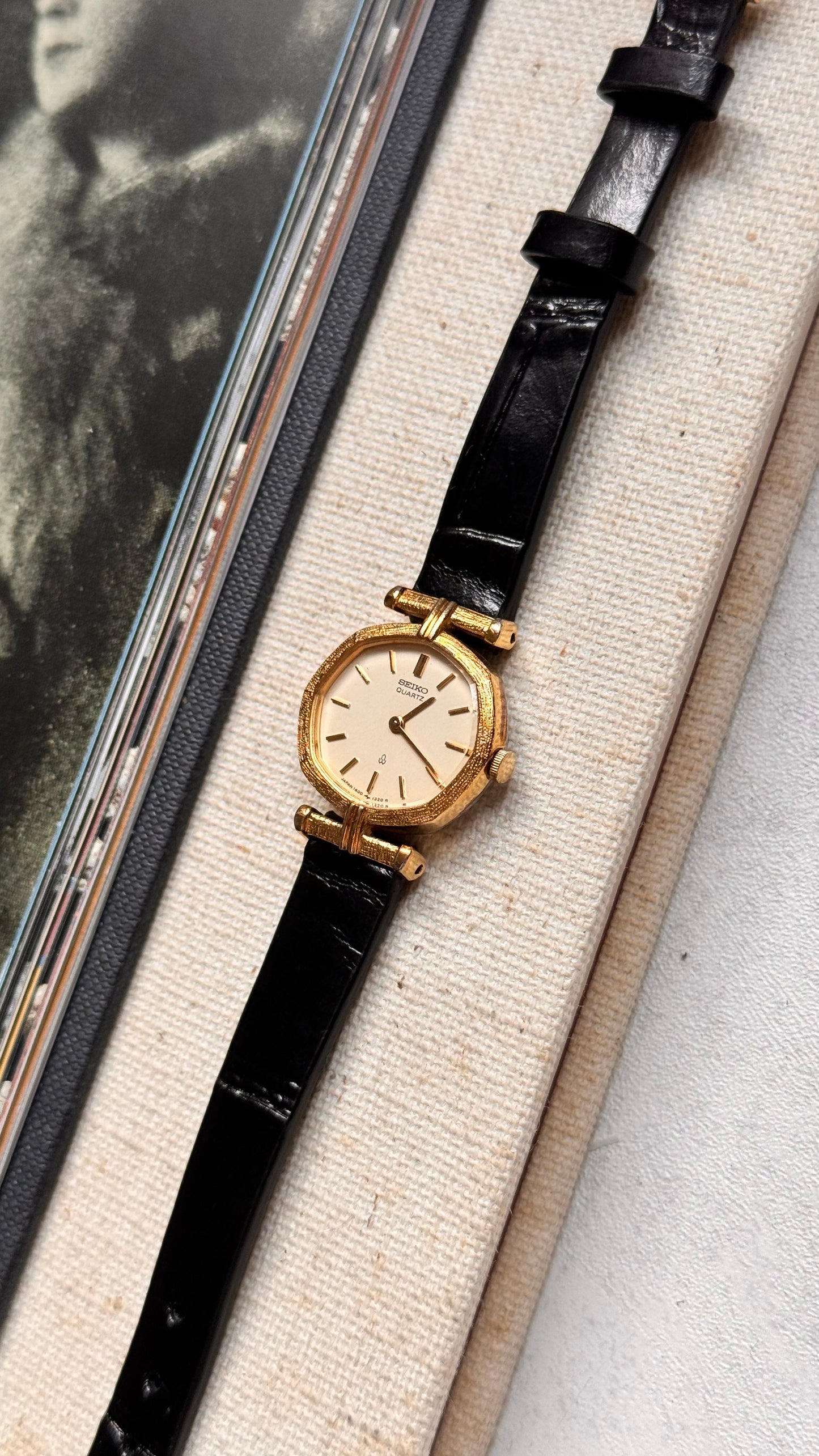 Seiko vintage watch - gold plated