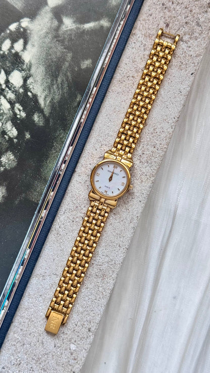 Nina Ricci vintage watch - gold plated