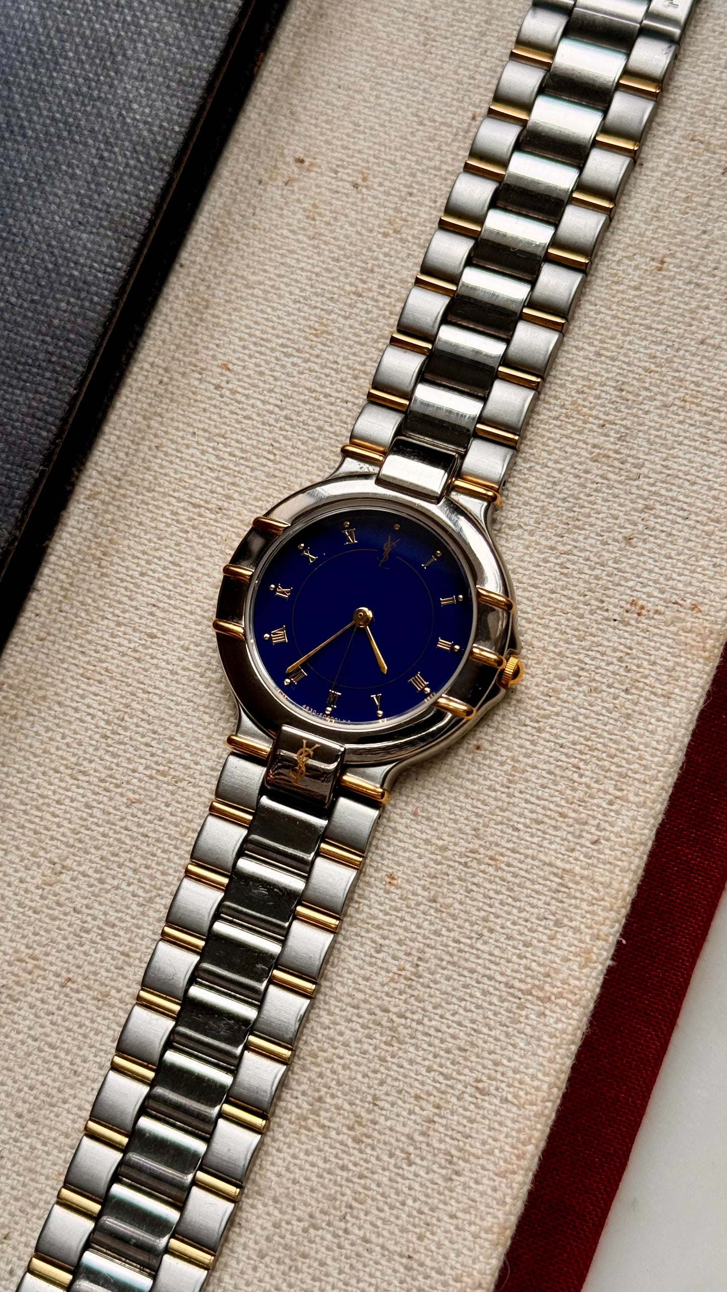 Boxed Yves Saint Laurent vintage watch (YSL)