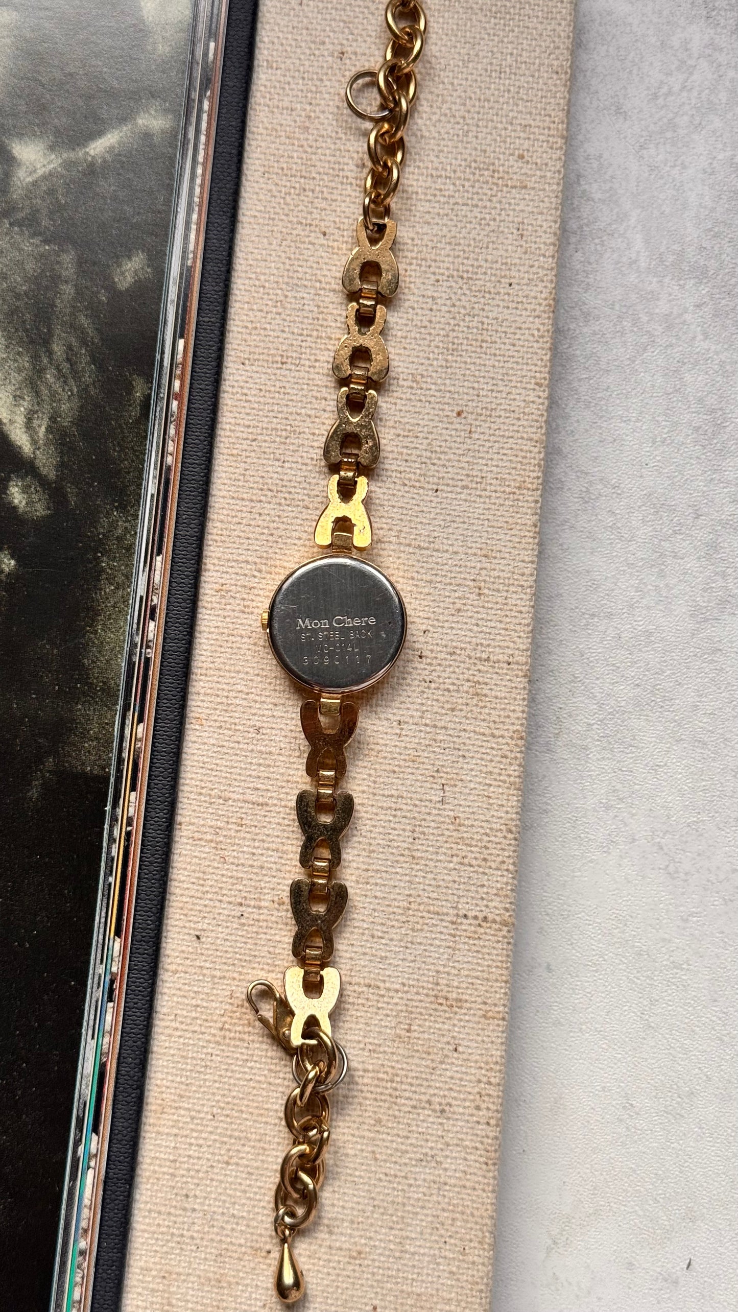 Mon Chere vintage watch - gold plated