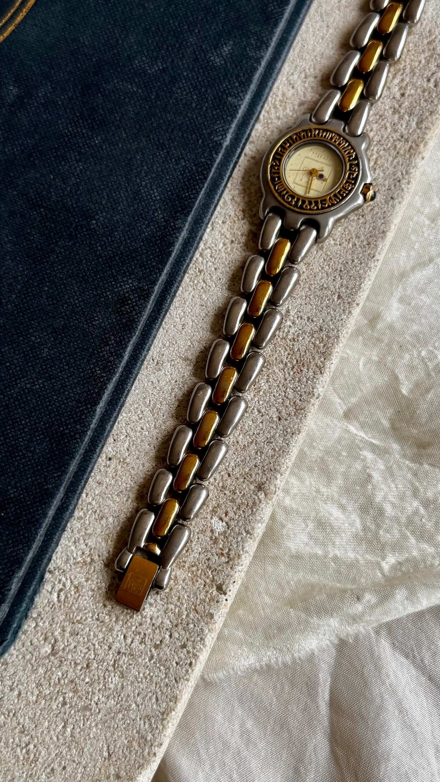 Rare 1991 Seiko Presage Vintage Watch - Gold Plated