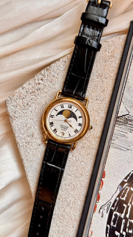 Seiko Alba Moonphase vintage watch 1998