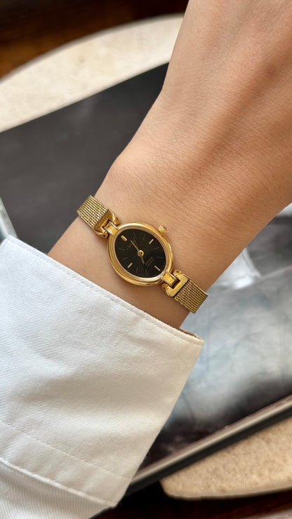 Château - Ricoh Vintage Watch 1990s, gold plated
