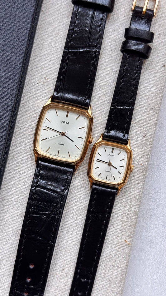 Couple vintage watches - Alba Seiko