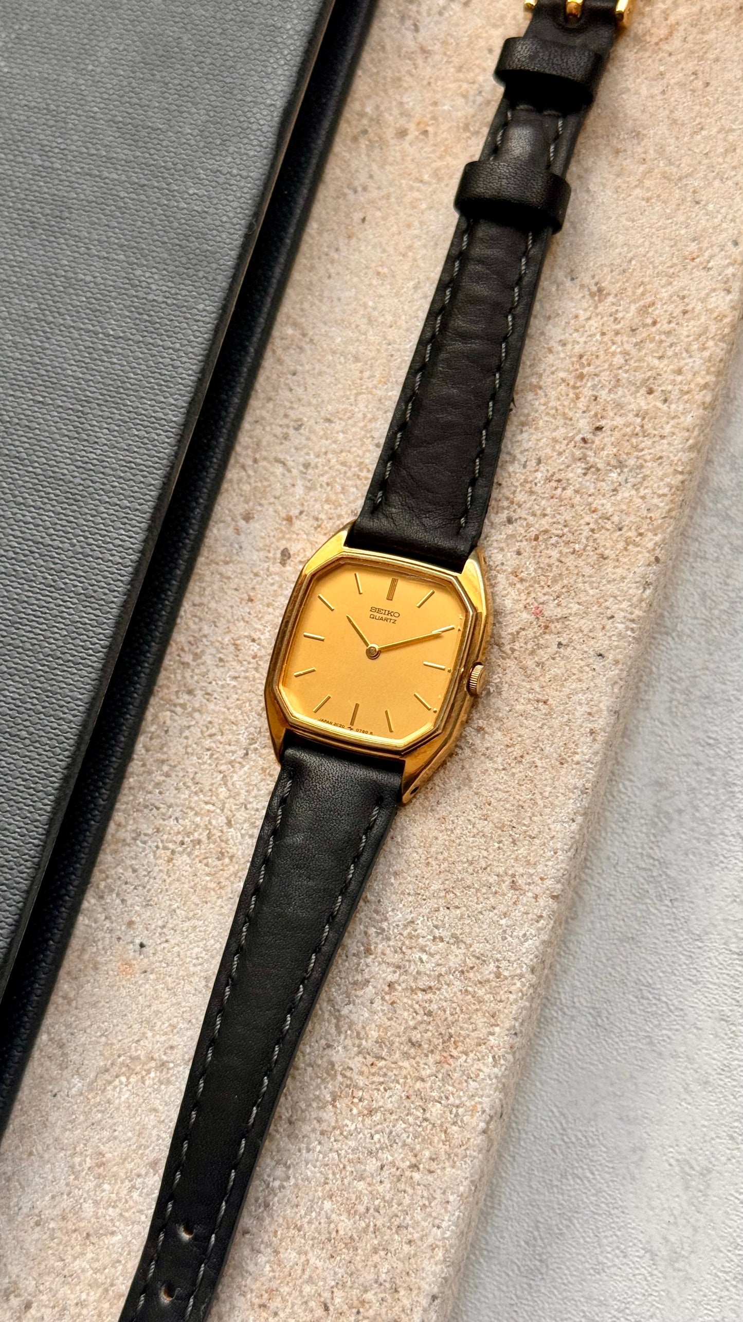 Seiko vintage watch - gold plated