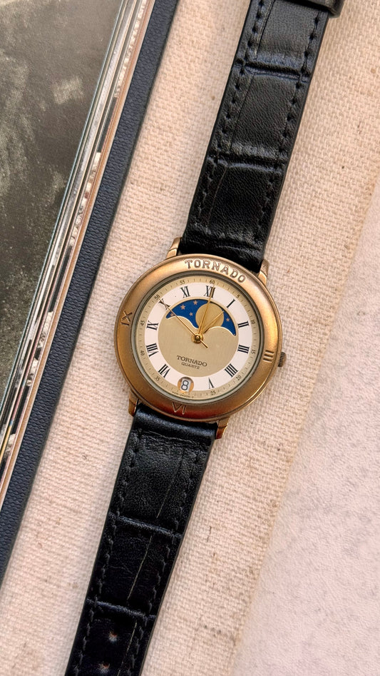 Seiko Tornado Moonphase vintage watch