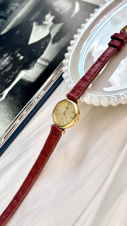 Seiko 1989 vintage watch - gold plated