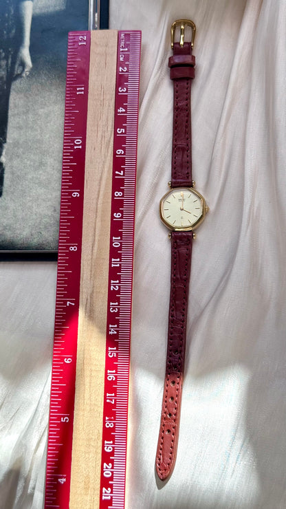 Seiko 1989 vintage watch - gold plated