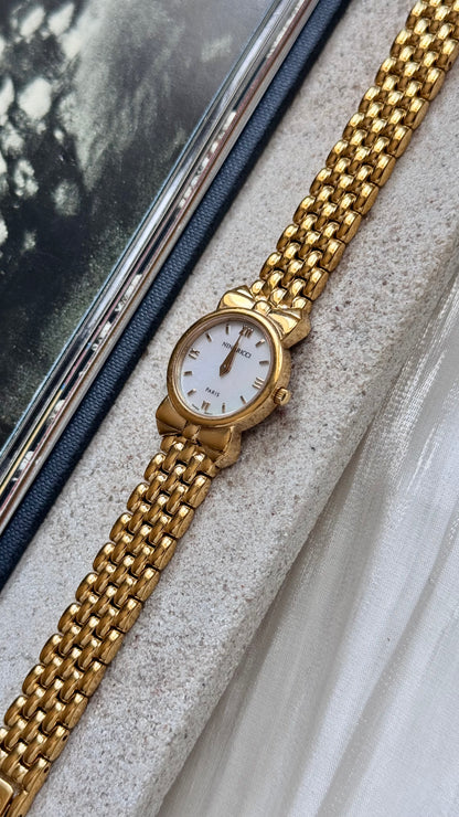 Nina Ricci vintage watch - gold plated
